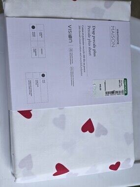 Simons White Fitted Sheet Label — Twin